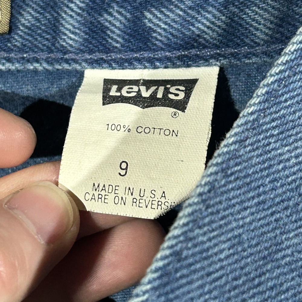 Vintage Levis 900 Series Jean Womens 9 Blue Relaxed Tapered Fit High Waist #2923 - Picture 2 of 13